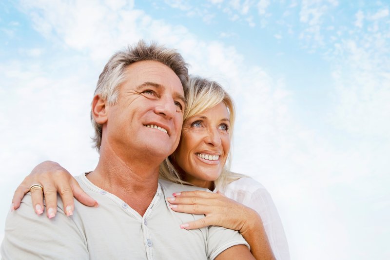 older couple smiling